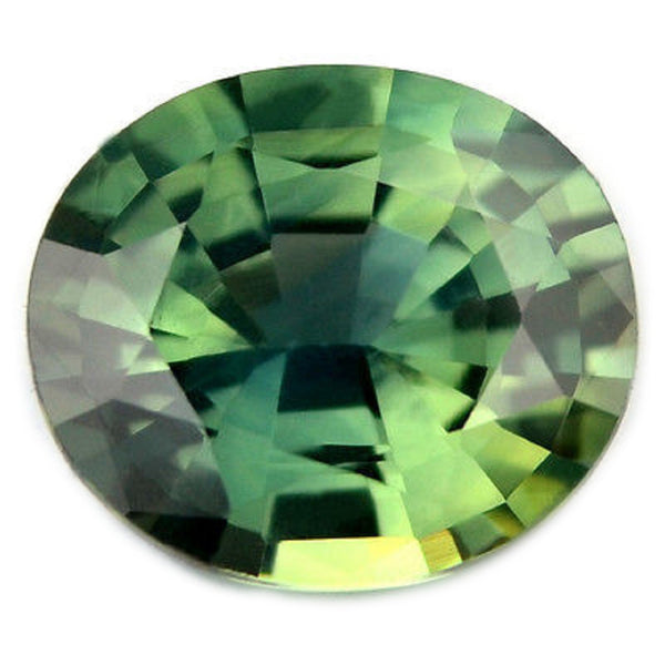 1.83ct Certified Natural Green Sapphire - sapphirebazaar - 1