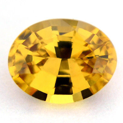 Certified Natural Unheated 0.83ct Oval Yellow Sapphire Vvs Clarity Untreated Madagascar Gem - sapphirebazaar - 1