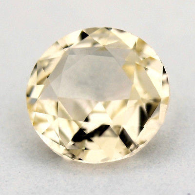 4.70 mm Certified Natural Beige Sapphire - sapphirebazaar - 1