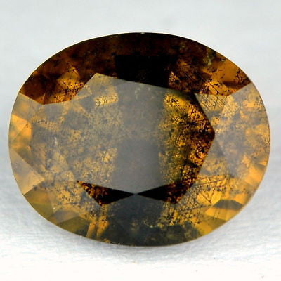 Certified 1.56ct natural Ceylon unheated yellowish brown Sapphire - sapphirebazaar - 1