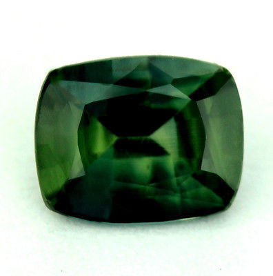 0.93ct Certified Natural Green Sapphire - sapphirebazaar - 1