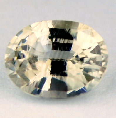 0.43ct Certified Natural White Sapphire - sapphirebazaar - 1