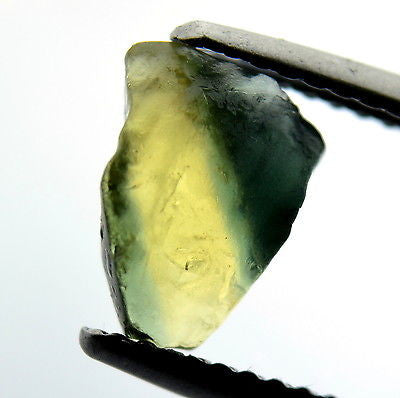 Certified Natural Unheated 1.63ct Facet Quality Rough Yellow Green Sapphire Bicolor Madagascar - sapphirebazaar - 1