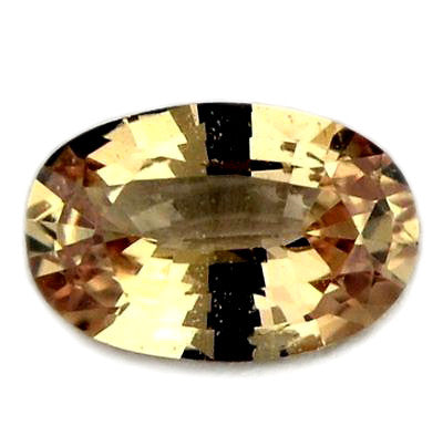 0.46ct Certified Natural Champagne Sapphire