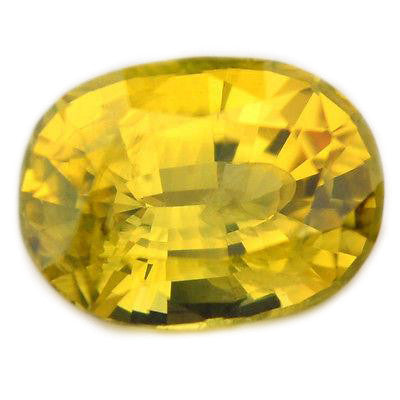 0.80ct Certified Natural Yellow Sapphire - sapphirebazaar - 1