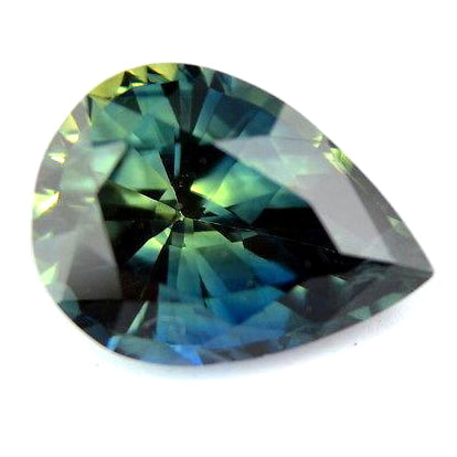 0.83 ct Certified Natural Multicolor Sapphire