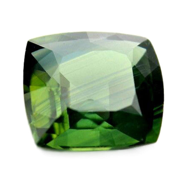 0.96ct Certified Natural Green Sapphire