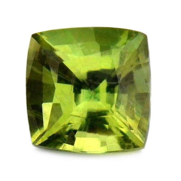 0.51ct Certified Natural Green Sapphire