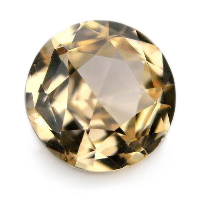 5.15 mm Certified Natural Beige Sapphire