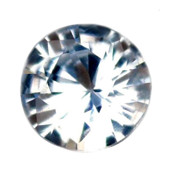 4.26 mm Certified Natural White Sapphire