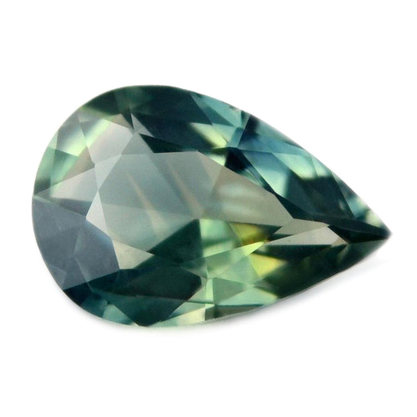 0.60 ct Certified Natural Teal Sapphire
