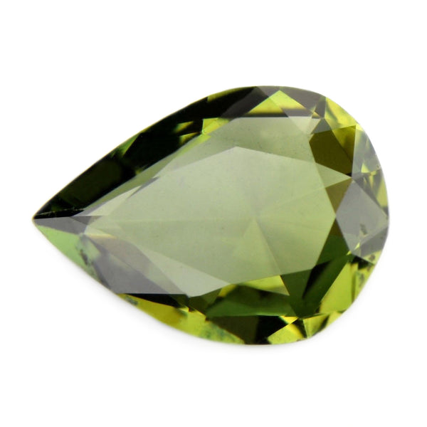 0.62ct Certified Natural Green Sapphire