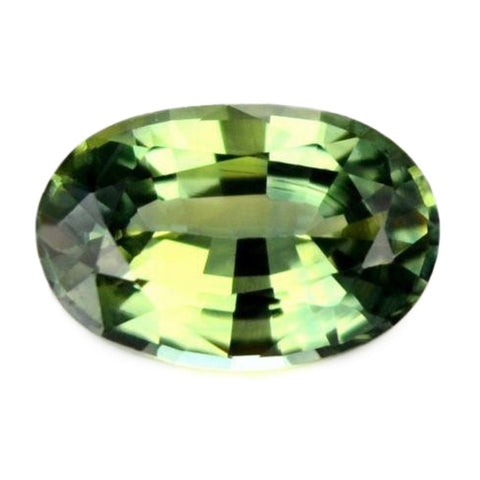 0.59ct Certified Natural Green Sapphire