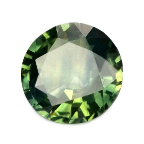 0.81ct Certified Natural Green Sapphire