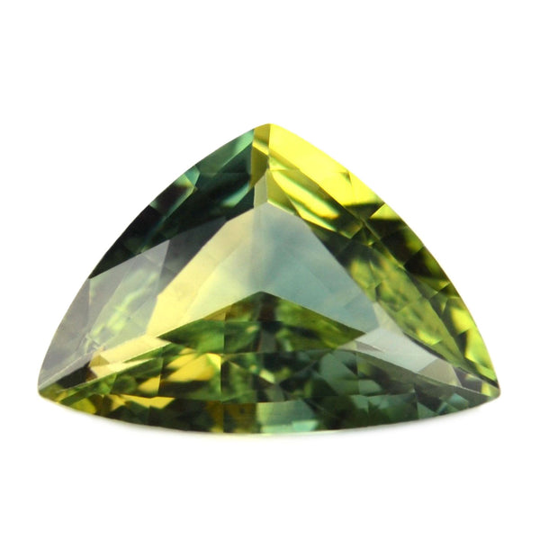 0.80 ct Certified Natural Green Sapphire