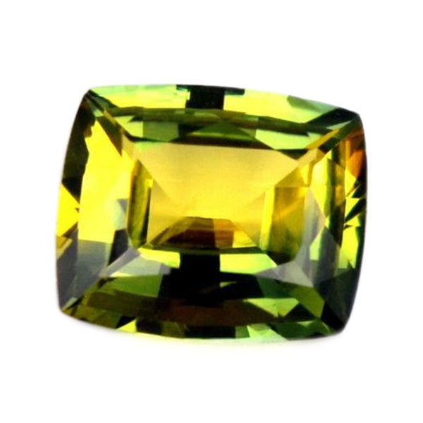 0.88ct Certified Natural Bicolor Sapphire