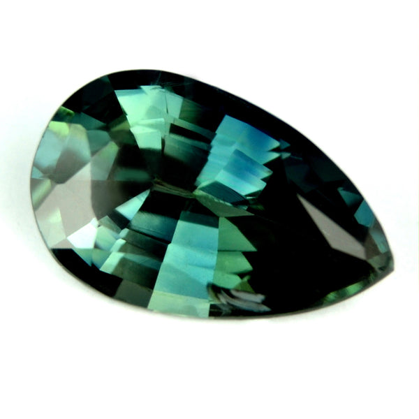 1.39 ct Certified Natural Teal Sapphire - sapphirebazaar - 1