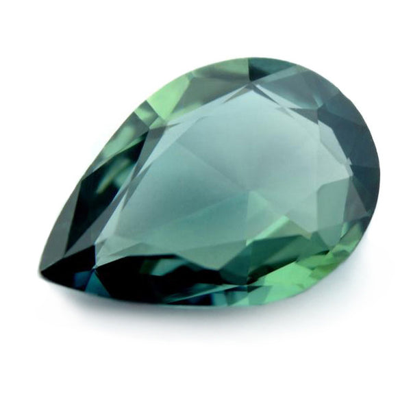 1.05ct Certified Natural Teal Sapphire
