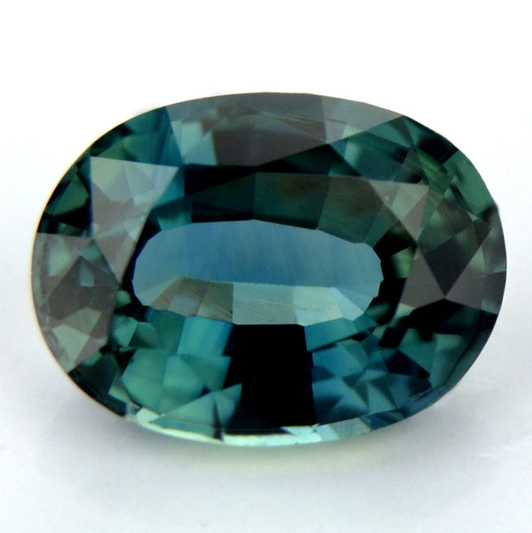 0.75ct Certified Natural Teal Sapphire - sapphirebazaar - 1