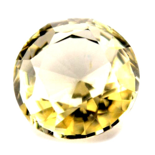 4.55 mm Certified Natural Beige Sapphire