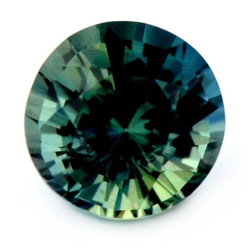 4.68 mm Certified Natural Teal Sapphire