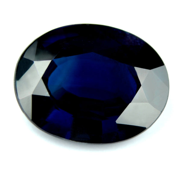 2.62ct Certified Natural Unheated Blue Sapphire - sapphirebazaar - 1