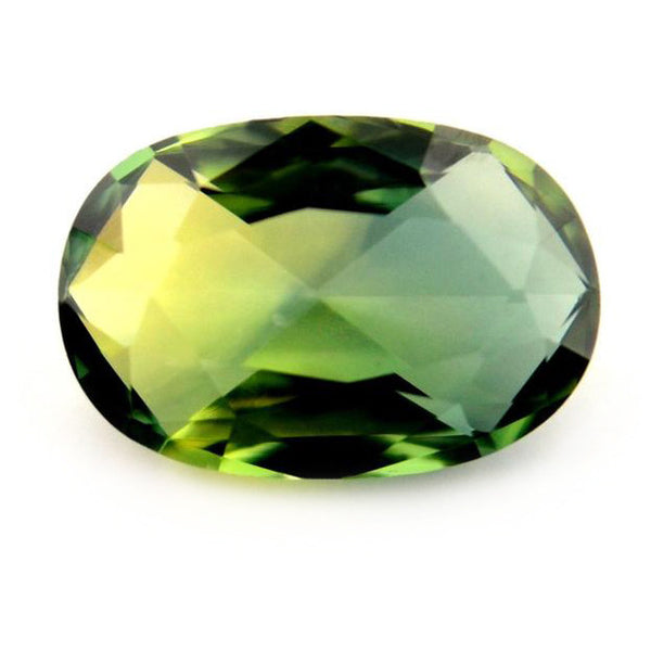 0.65 ct Certified Natural Bicolor Sapphire
