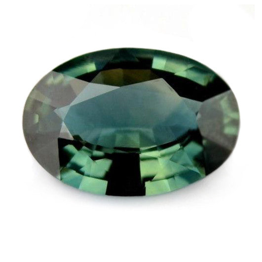 1.32 ct Certified Natural Teal Sapphire