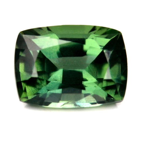 0.64 ct Certified Natural Green Sapphire