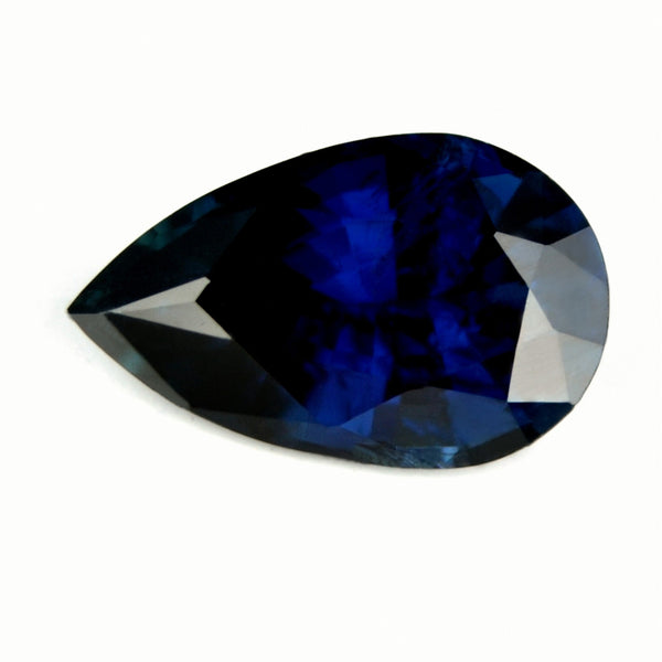 Certified Natural Unheated 1.12ct Royal Blue Sapphire - sapphirebazaar - 1