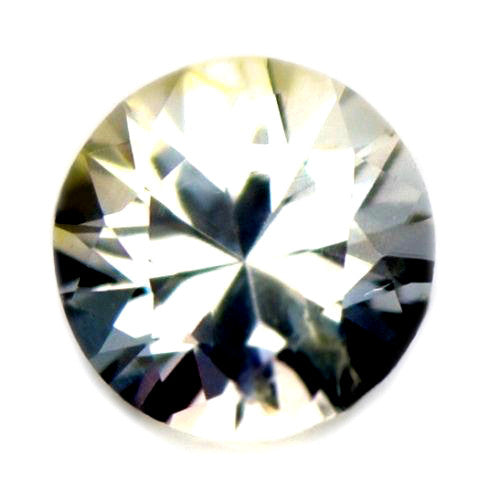 4.11 mm Certified Natural White Sapphire