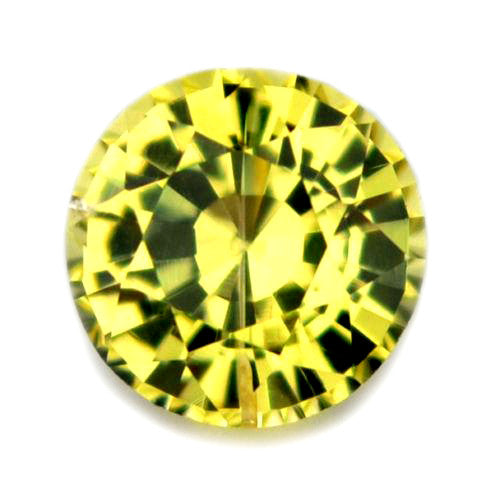 0.38 ct Certified Natural Yellow Sapphire