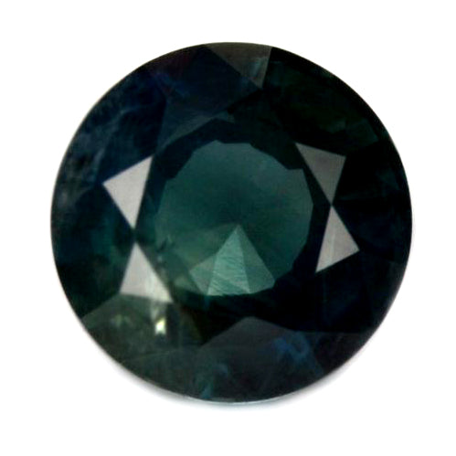 6.06 mm Certified Natural Teal Sapphire