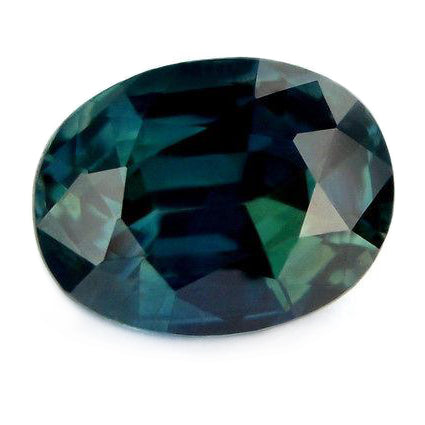 1.25 ct Certified Natural Green Sapphire