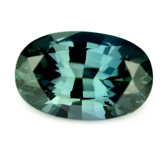 1.46ct Certified Natural Teal Sapphire