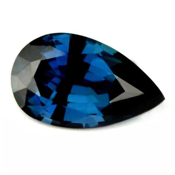 0.89 ct Certified Natural Blue Sapphire