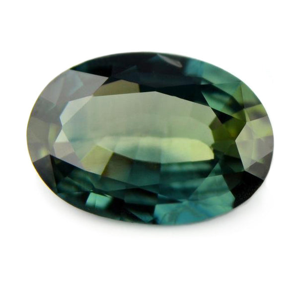 0.74 ct Certified Natural Green Sapphire