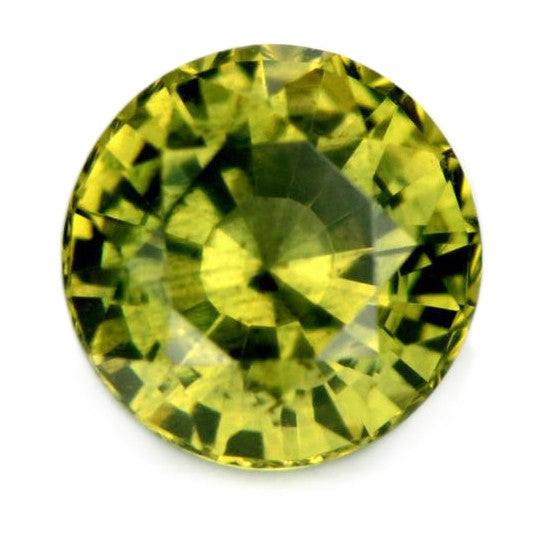 0.75 ct Certified Natural Green Sapphire