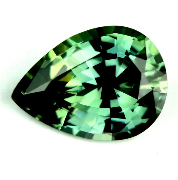 0.84 ct Certified Natural Green Sapphire - sapphirebazaar - 1