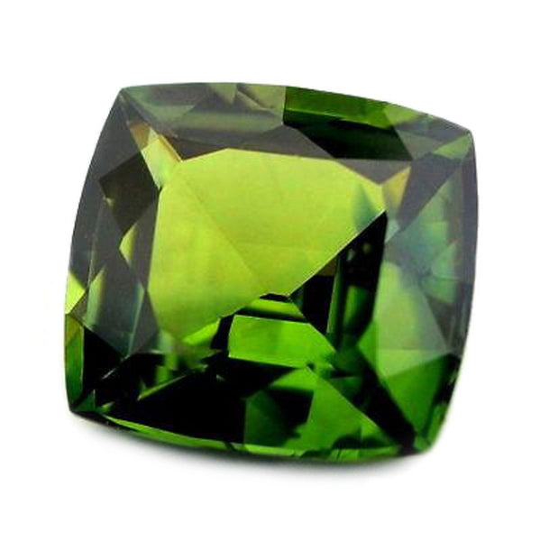 0.66ct Certified Natural Green Sapphire