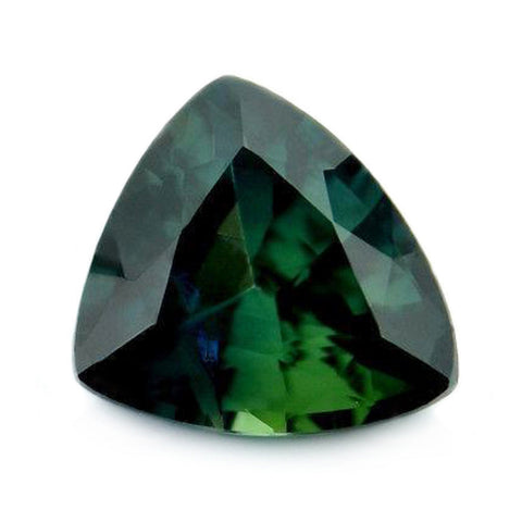 1.34ct Certified Natural Green Sapphire