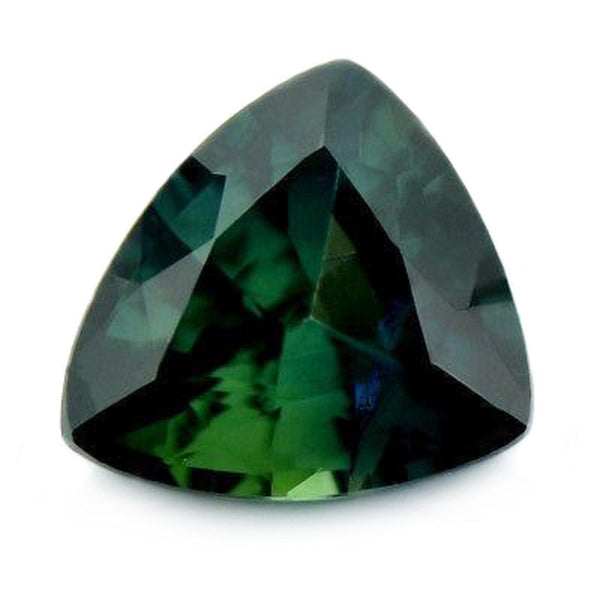 1.35 ct Certified Natural Green Sapphire