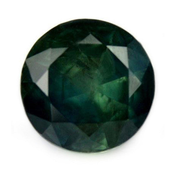 1.24ct Certified Natural Green Sapphire