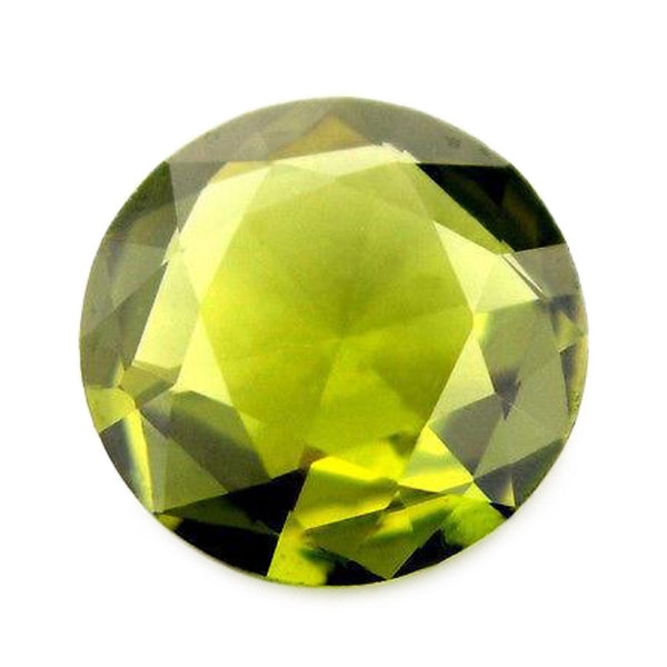 0.53ct Certified Natural Green Sapphire