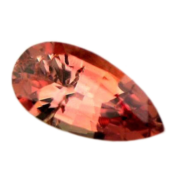 0.46ct Certified Natural Orange Sapphire