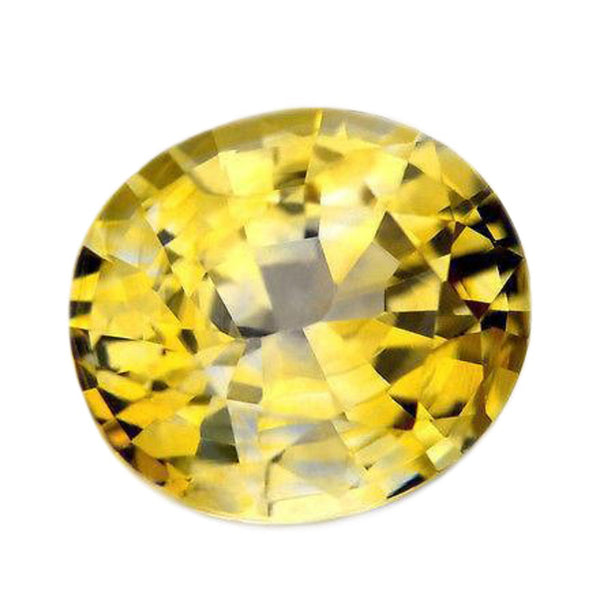 1.30cts Certified Natural Yellow Sapphire