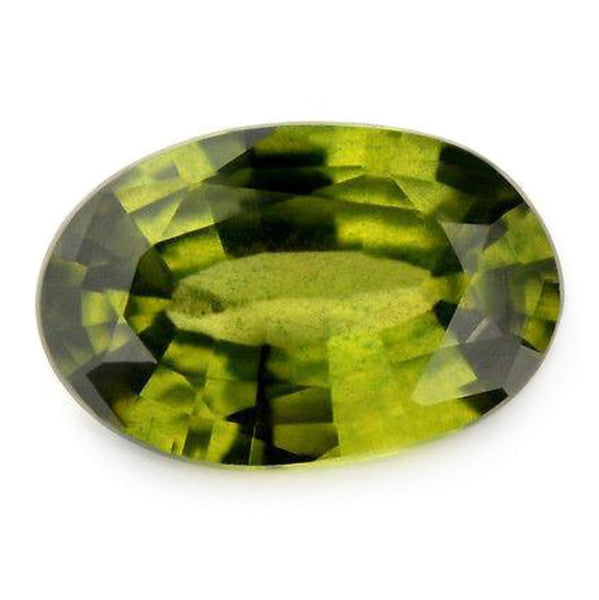 0.69ct Certified Natural Green Sapphire