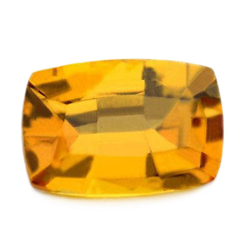 0.87ct Certified Natural Yellow Sapphire