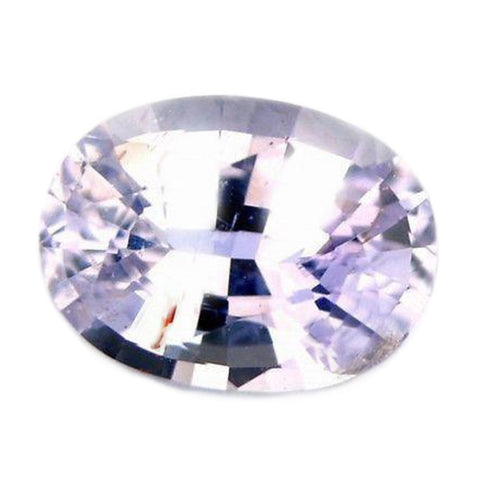 0.92cts Certified Natural White Sapphire