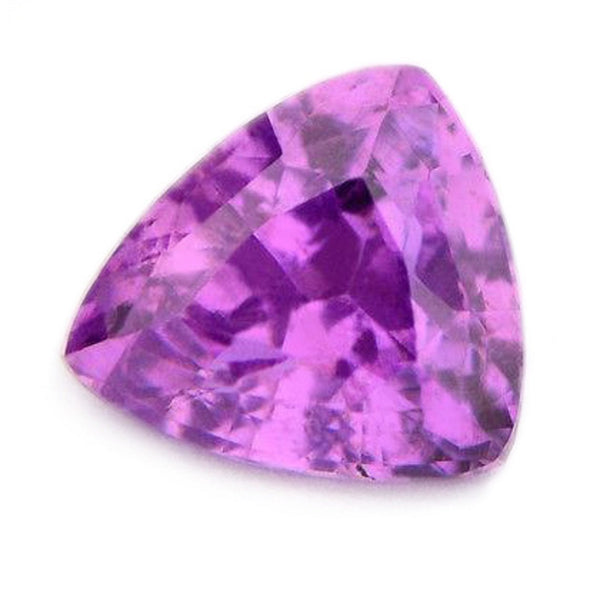 0.80ct Certified Natural Purple Sapphire